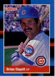 1988 Donruss Baseball Cards    416     Brian Dayett